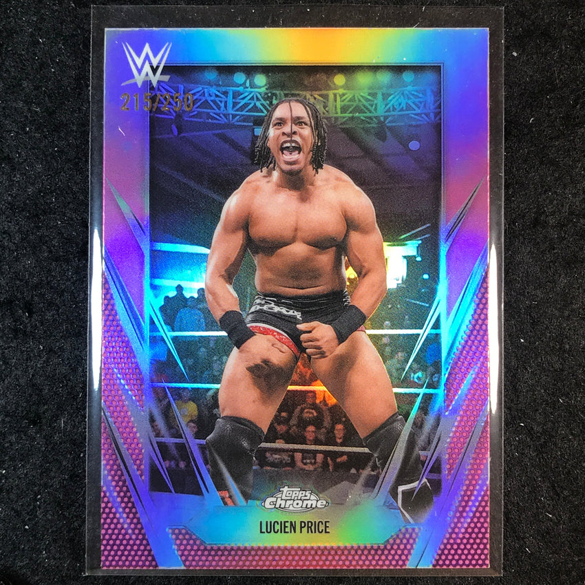 2026 Topps Chrome WWE LUCIEN PRICE Base Pink /250 #107