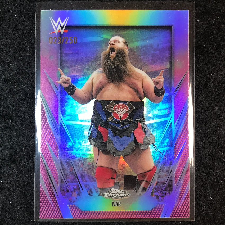 2026 Topps Chrome WWE IVAR Base Pink /250 #111