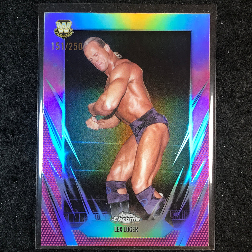 2026 Topps Chrome WWE LEX LUGER Base Pink /250 #125