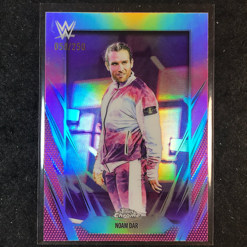 2026 Topps Chrome WWE NOAM DAR Base Pink /250 #130