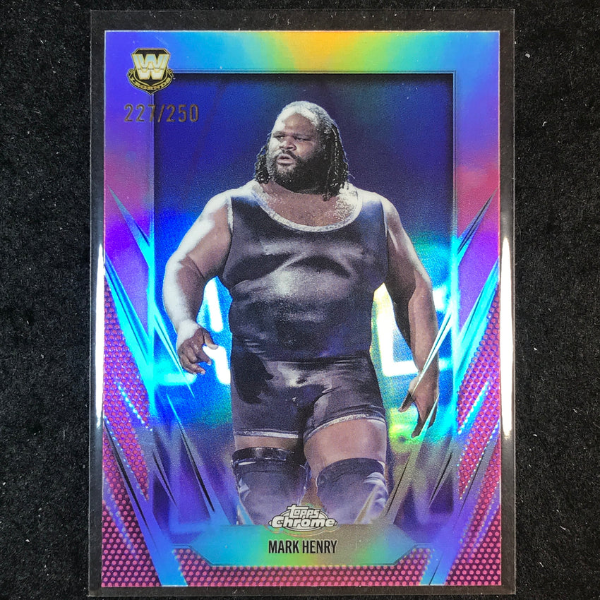 2026 Topps Chrome WWE MARK HENRY Base Pink /250 #138