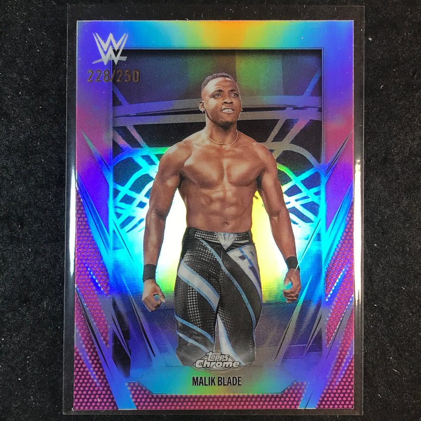 2026 Topps Chrome WWE MALIK BLADE Base Pink /250 #142