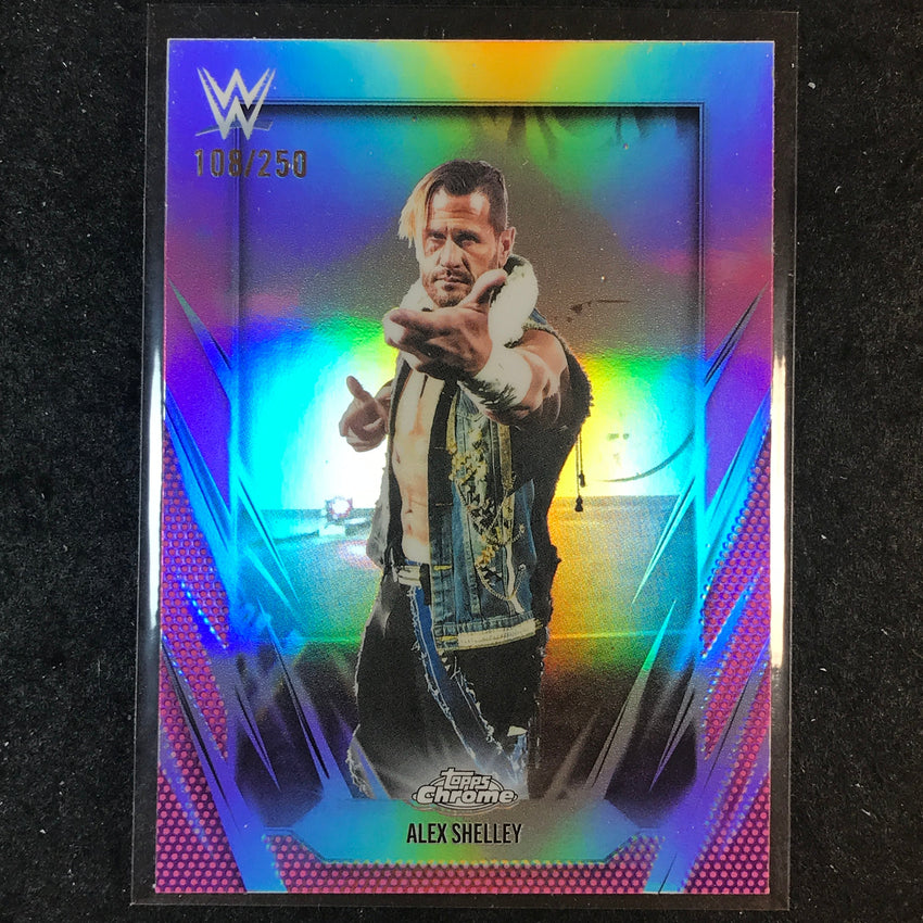 2026 Topps Chrome WWE ALEX SHELLEY Base Pink /250 #152