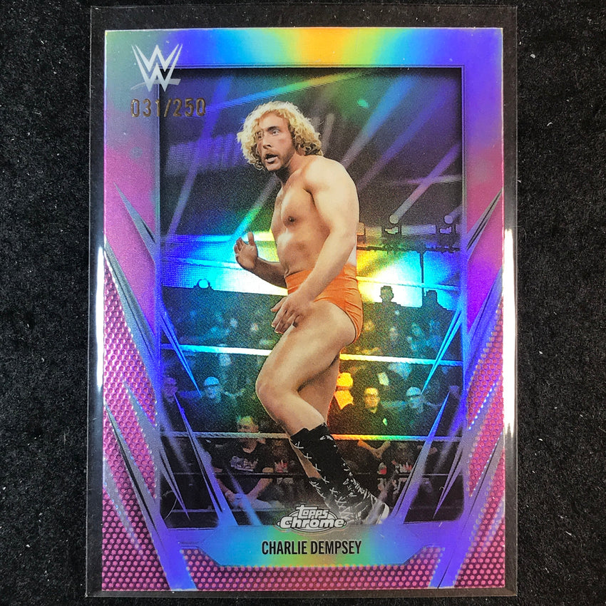 2026 Topps Chrome WWE CHARLIE DEMPSEY Base Pink /250 #163