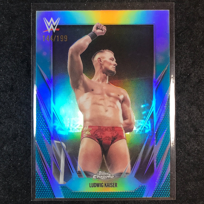 2026 Topps Chrome WWE LUDWIG KAISER Base Aqua /199 #12