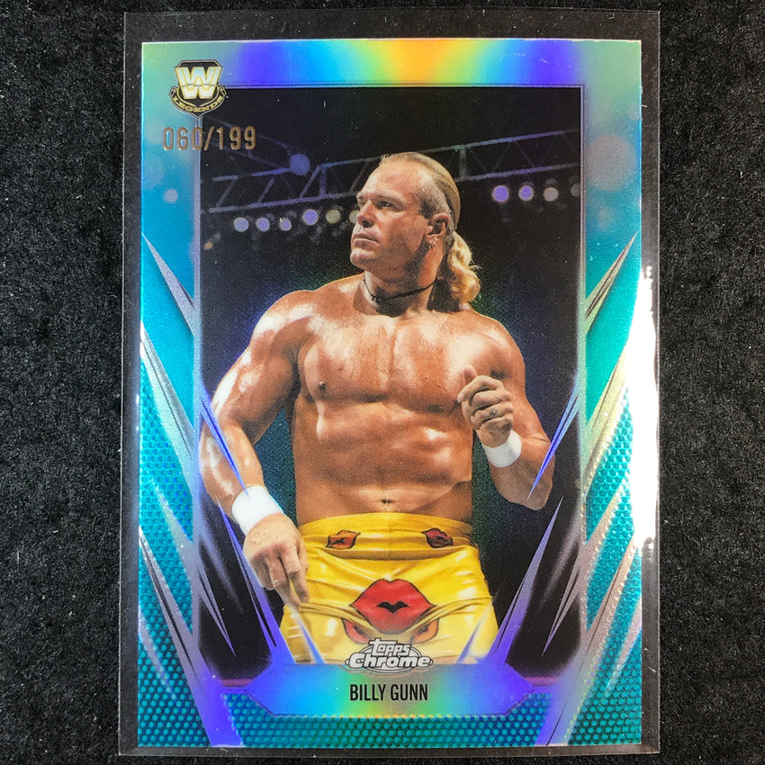 2026 Topps Chrome WWE BILLY GUNN Base Aqua /199 #22