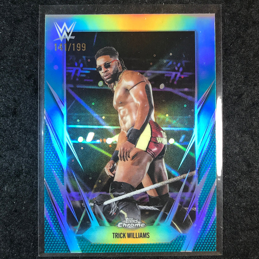 2026 Topps Chrome WWE TRICK WILLIAMS Base Aqua /199 #52
