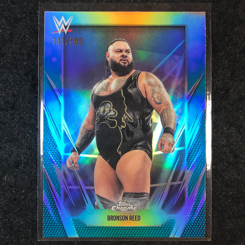 2026 Topps Chrome WWE BRONSON REED Base Aqua /199 #53