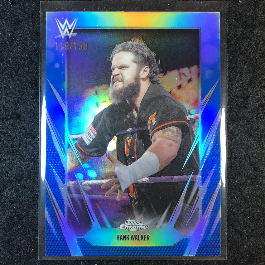 2026 Topps Chrome WWE HANK WALKER Base Blue 119/150 #195