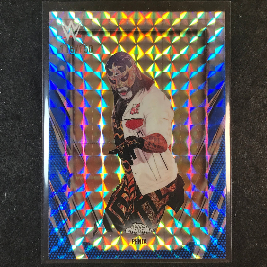 2026 Topps Chrome WWE PENTA Base Blue Geometric 116/150 #41