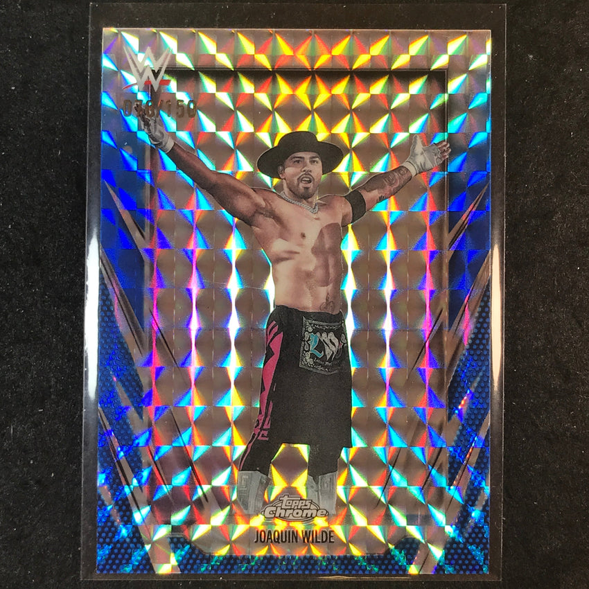 2026 Topps Chrome WWE JOAQUIN WILDE Base Blue Geometric 70/150 #151
