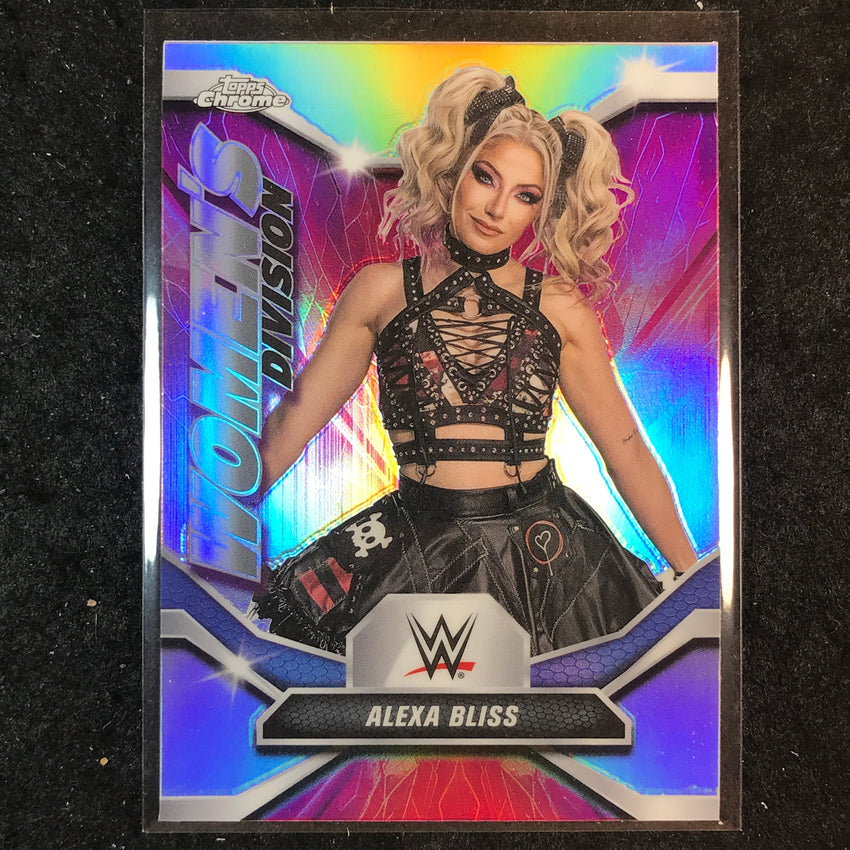 2026 Topps Chrome WWE ALEXA BLISS Women's Division Refractor #WDV-1