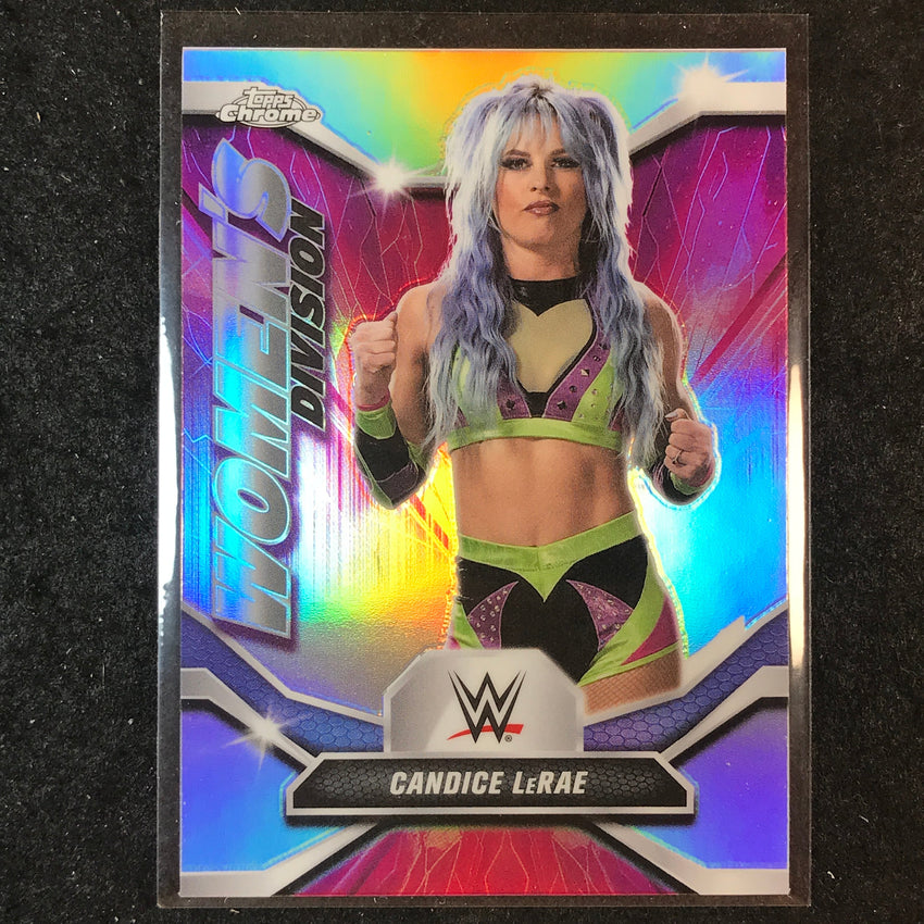 2026 Topps Chrome WWE CANDICE LERAE Women's Division Refractor #WDV-2