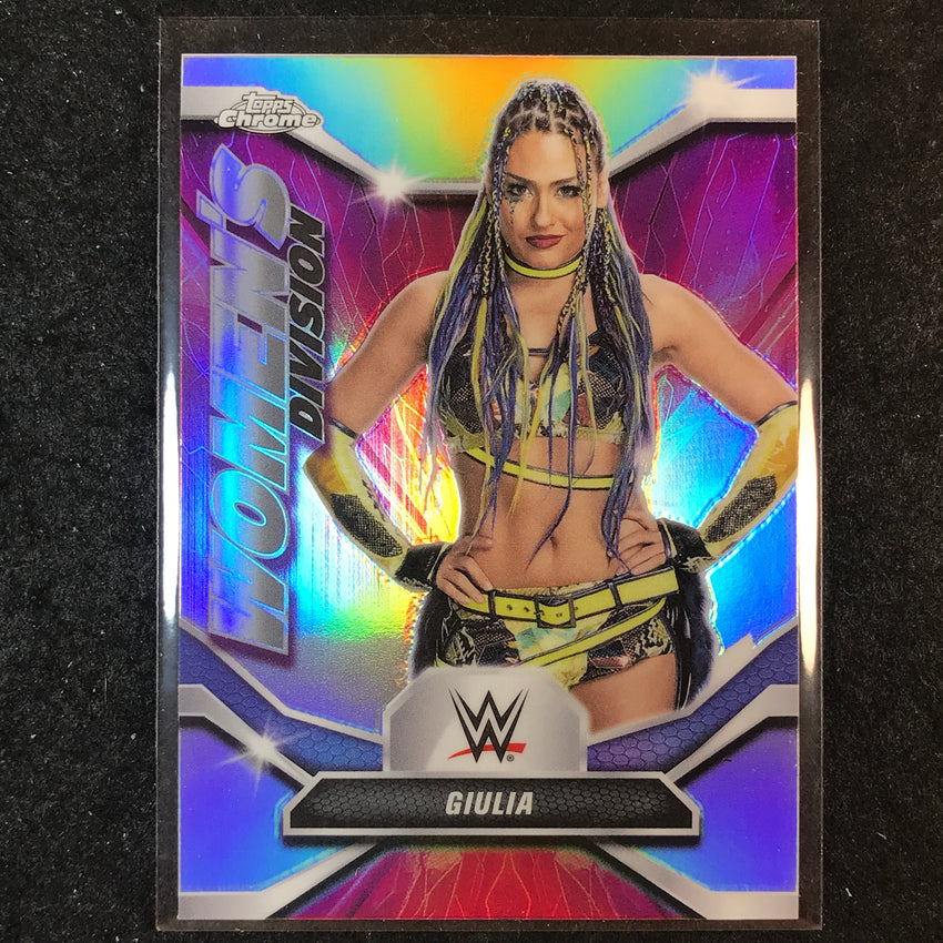 2026 Topps Chrome WWE GIULIA Women's Division Refractor #WDV-4