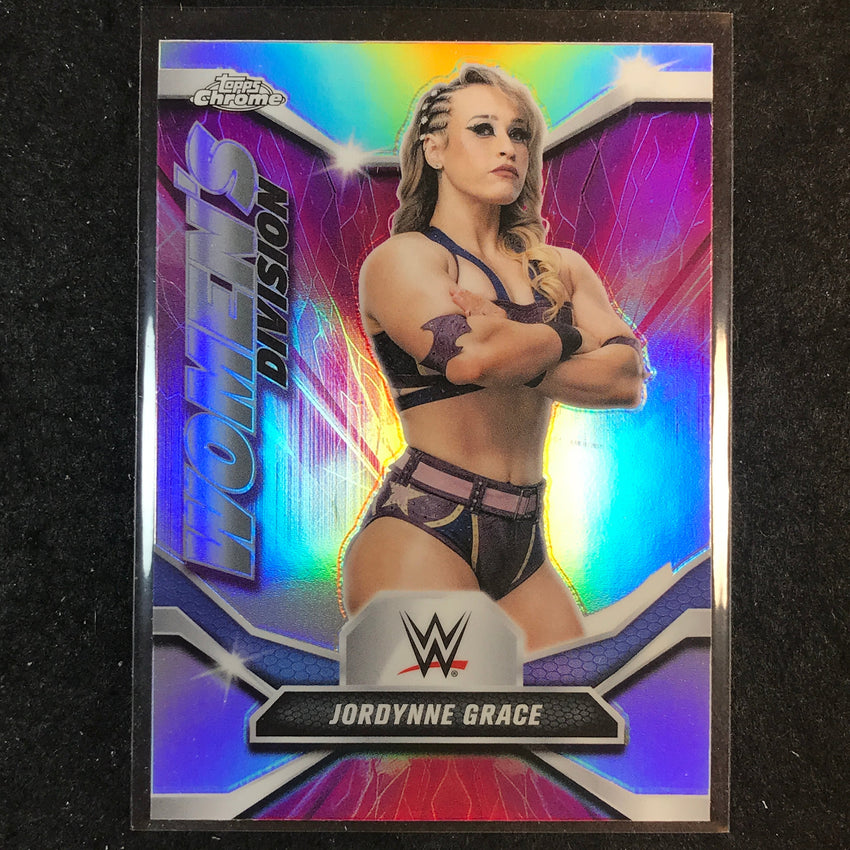 2026 Topps Chrome WWE JORDYNNE GRACE Women's Division Refractor #WDV-6