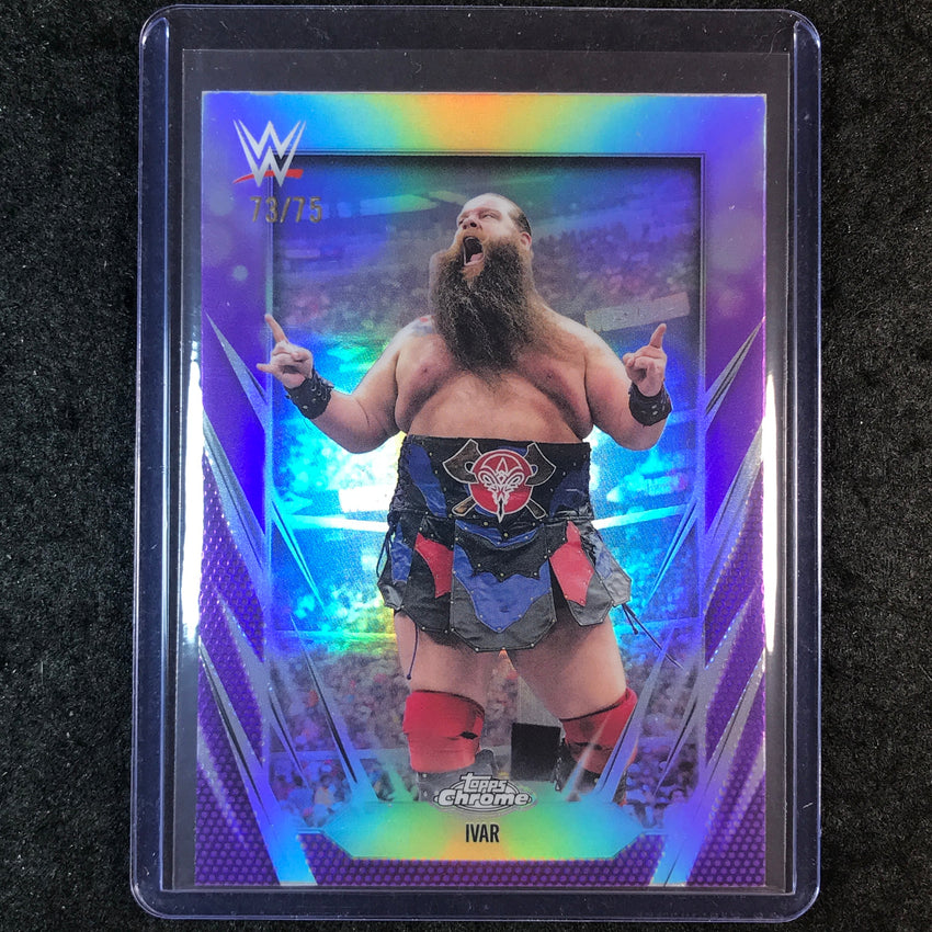 2026 Topps Chrome WWE IVAR Base Purple 73/75 #111