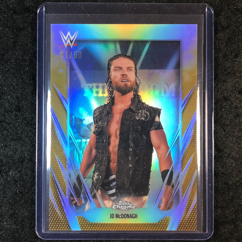 2026 Topps Chrome WWE JD MCDONAGH Base Gold 41/50 #9