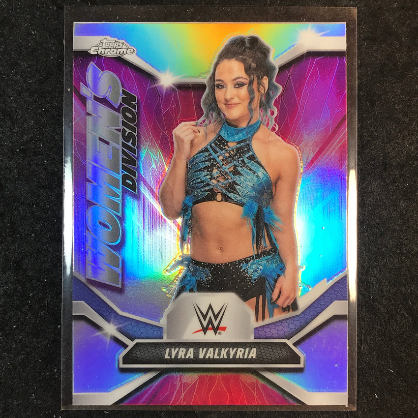 2026 Topps Chrome WWE LYRA VALKYRIA Women's Division Refractor #WDV-8