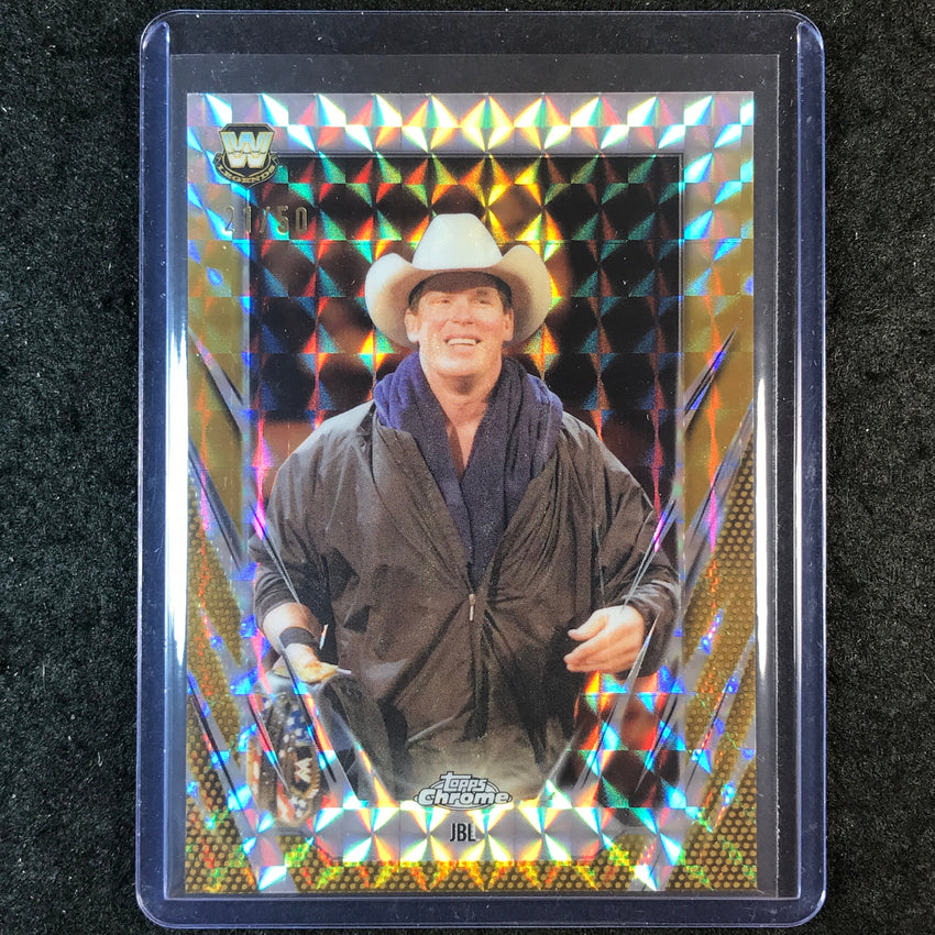 2026 Topps Chrome WWE JBL Base Gold Geometric 21/50 #10