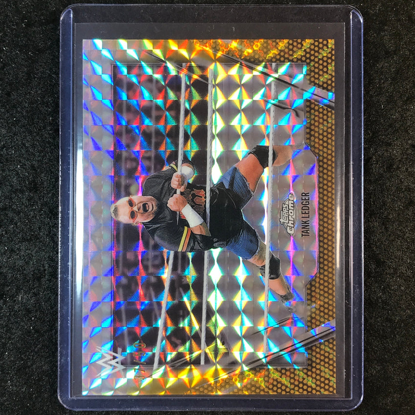2026 Topps Chrome WWE TANK LEDGER Base Gold Geometric 37/50 #185