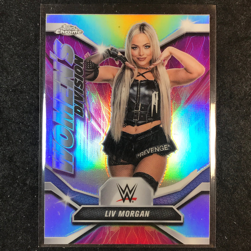 2026 Topps Chrome WWE LIV MORGAN Women's Division Refractor #WDV-10