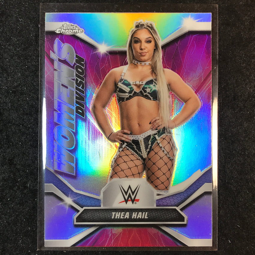 2026 Topps Chrome WWE THEA HAIL Women's Division Refractor #WDV-12