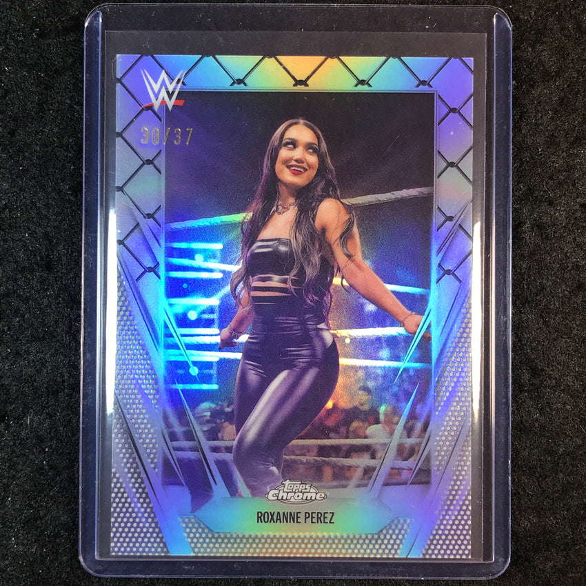 2026 Topps Chrome WWE ROXANNE PEREZ Base Steel Cage 30/37 #65