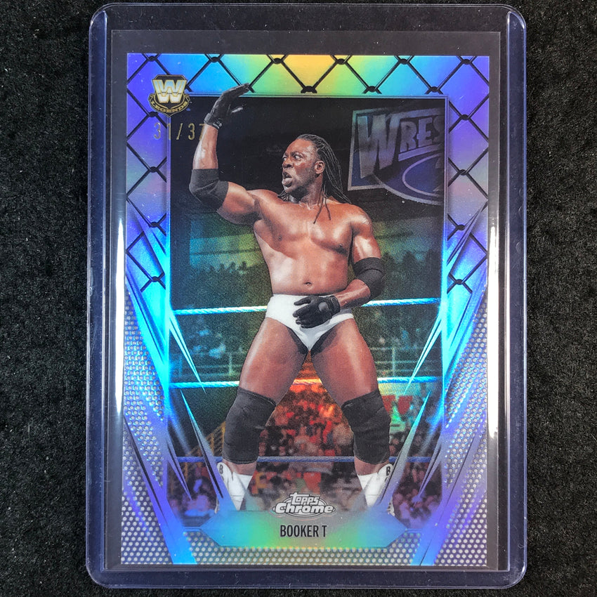 2026 Topps Chrome WWE BOOKER T Base Steel Cage 31/37 #71