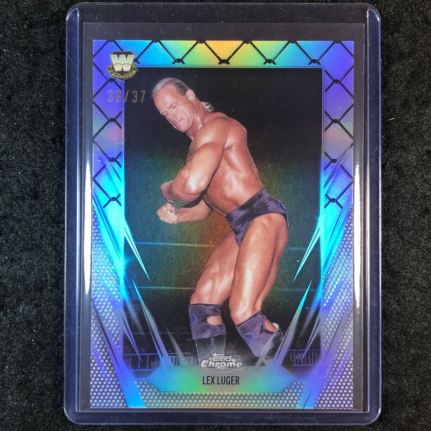 2026 Topps Chrome WWE LEX LUGER Base Steel Cage 36/37 #125