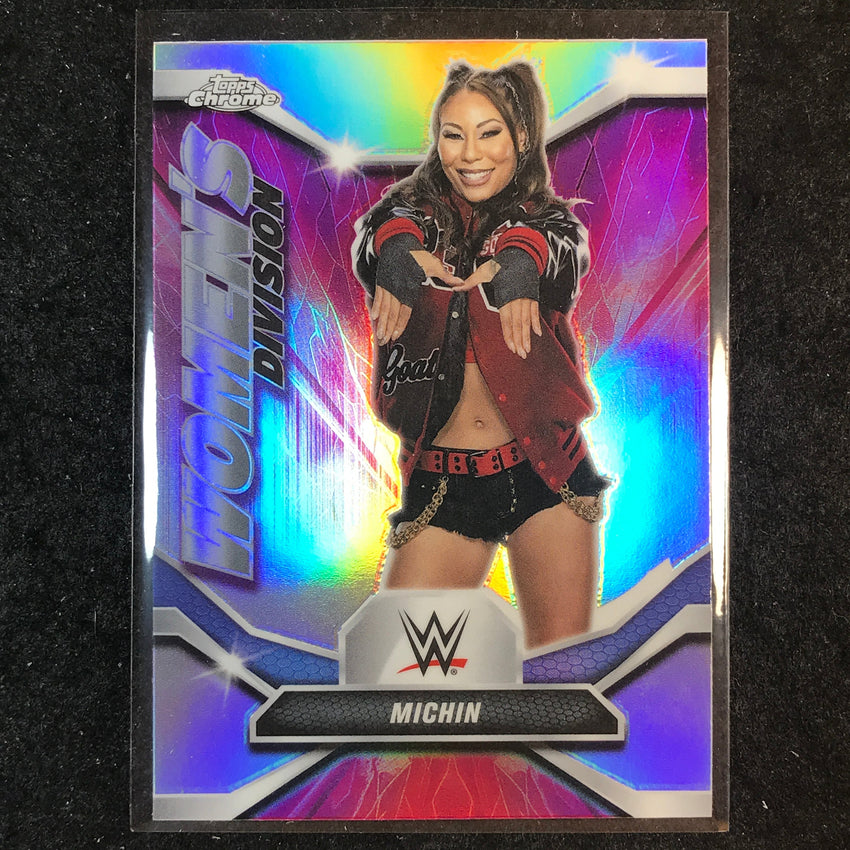 2026 Topps Chrome WWE MICHIN Women's Division Refractor #WDV-16