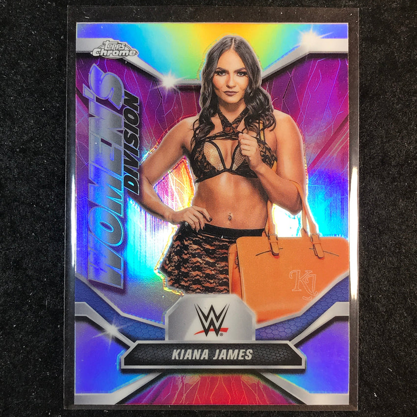 2026 Topps Chrome WWE KIANA JAMES Women's Division Refractor #WDV-17