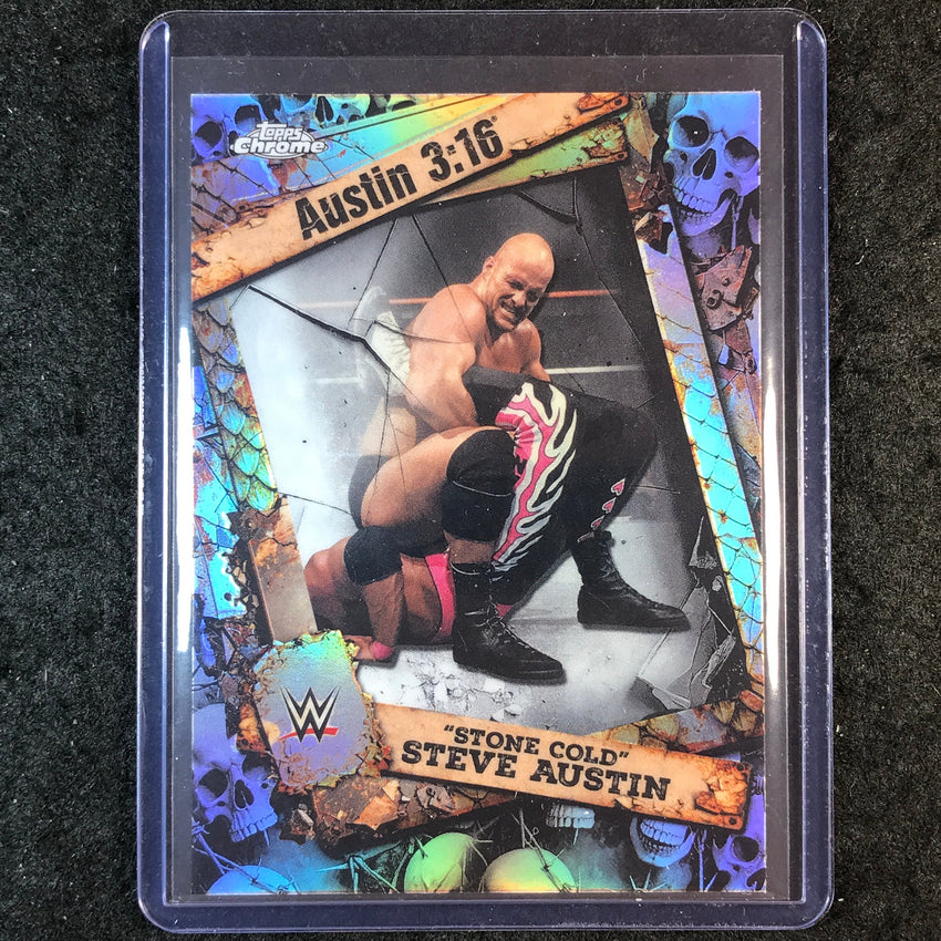 2026 Topps Chrome WWE "STONE COLD" STEVE AUSTIN Austin 3:16 SP #4