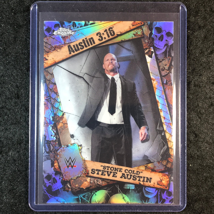 2026 Topps Chrome WWE "STONE COLD" STEVE AUSTIN Austin 3:16 SP #20