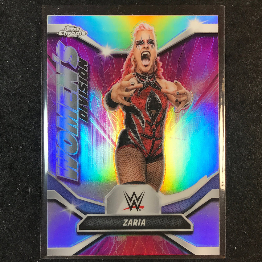 2026 Topps Chrome WWE ZARIA Women's Division Refractor #WDV-22