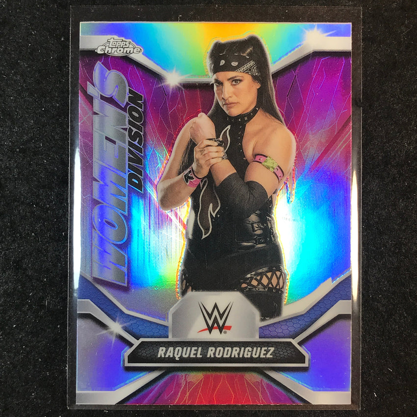 2026 Topps Chrome WWE RAQUEL RODRIGUEZ Women's Division Refractor #WDV-28