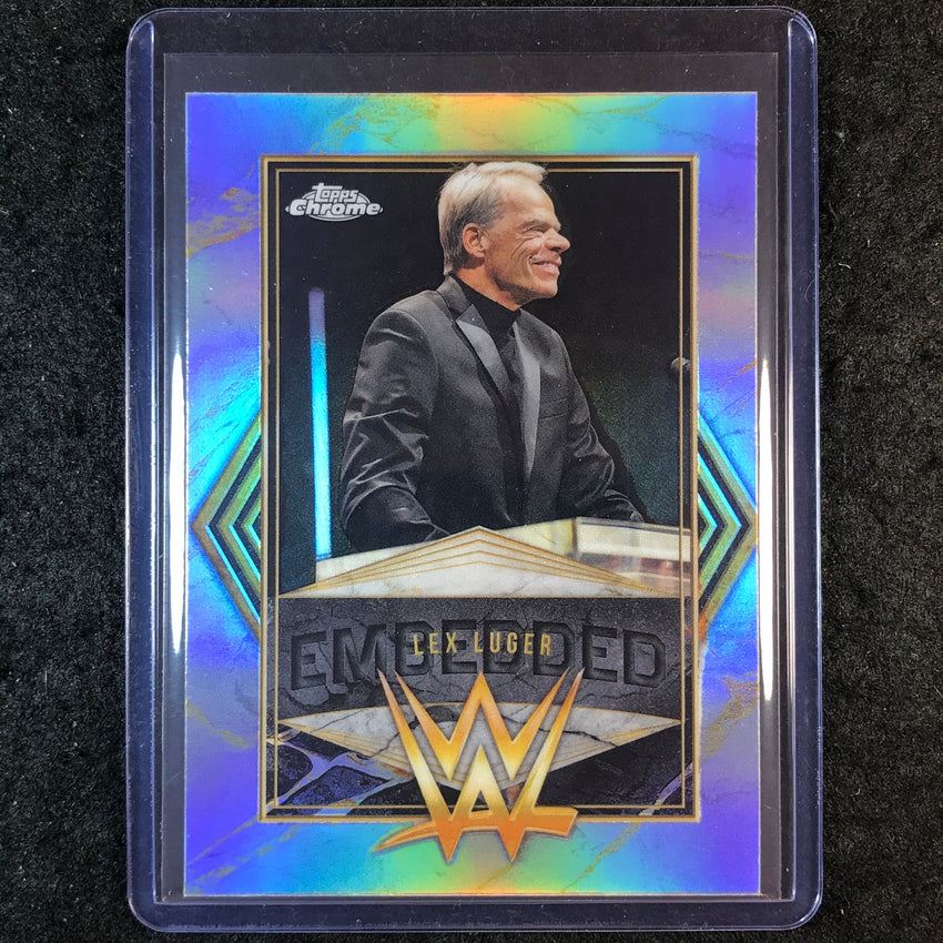 2026 Topps Chrome WWE LEX LUGER Embedded SP #EMB-3