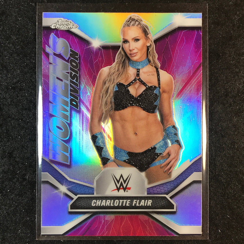2026 Topps Chrome WWE CHARLOTTE FLAIR Women's Division Refractor #WDV-29
