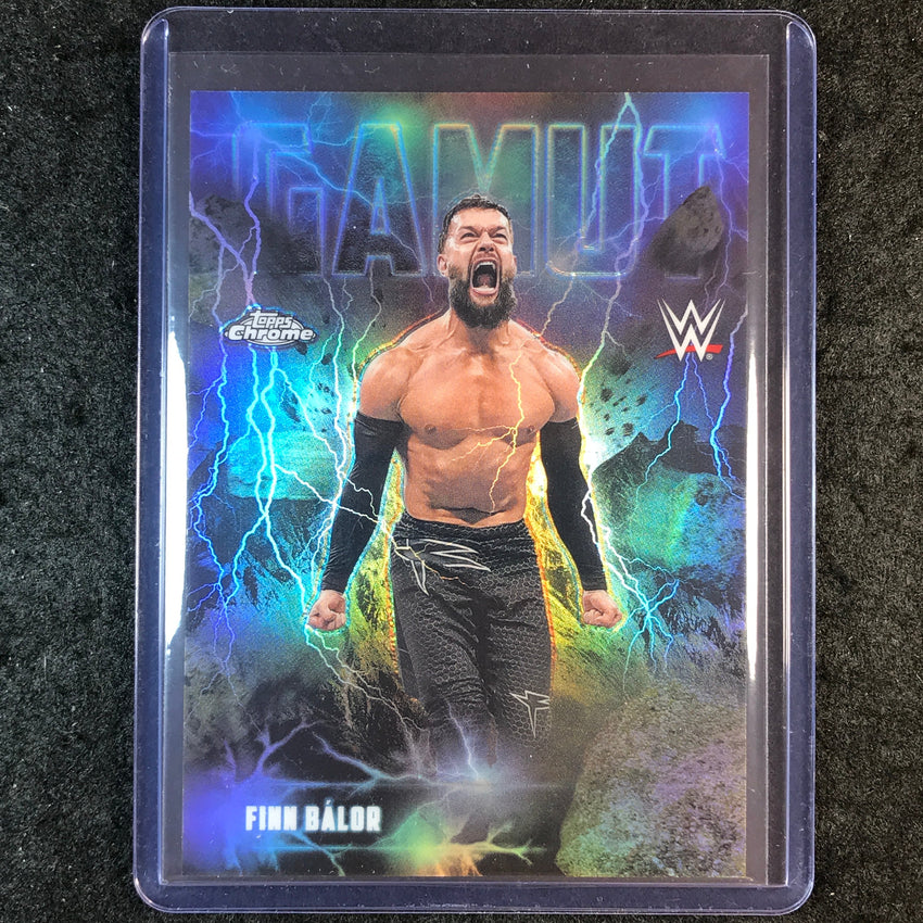 2026 Topps Chrome WWE FINN BALOR Gamut SSP #GAM-9