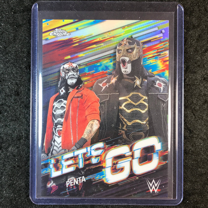 2026 Topps Chrome WWE PENTA Let's Go SSP #LG-5