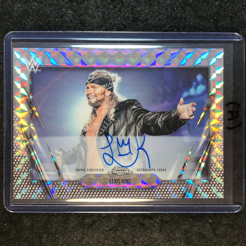 2026 Topps Chrome WWE LEXIS KING Chrome Autographs Geometric #BCA-LEK (A)