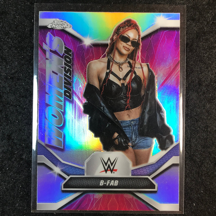 2026 Topps Chrome WWE B-FAB Women's Division Refractor #WDV-35