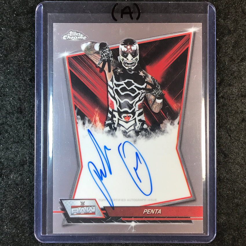 2026 Topps Chrome WWE PENTA Red Brand Auto Base #RBA-PEN (A)