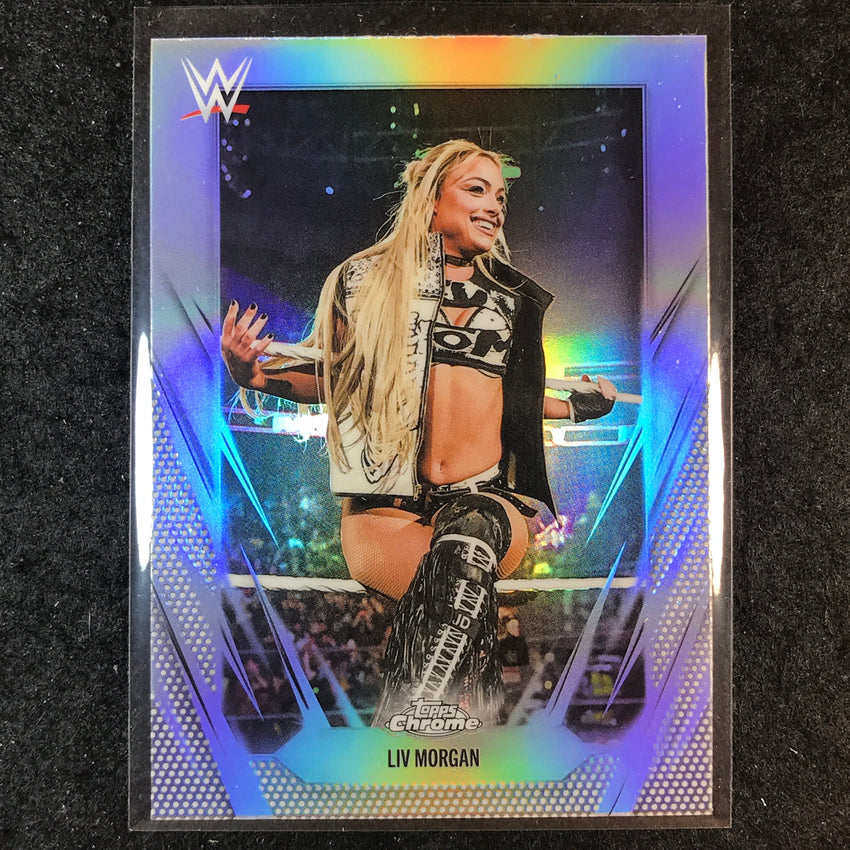 2026 Topps Chrome WWE LIV MORGAN Base Refractor #17