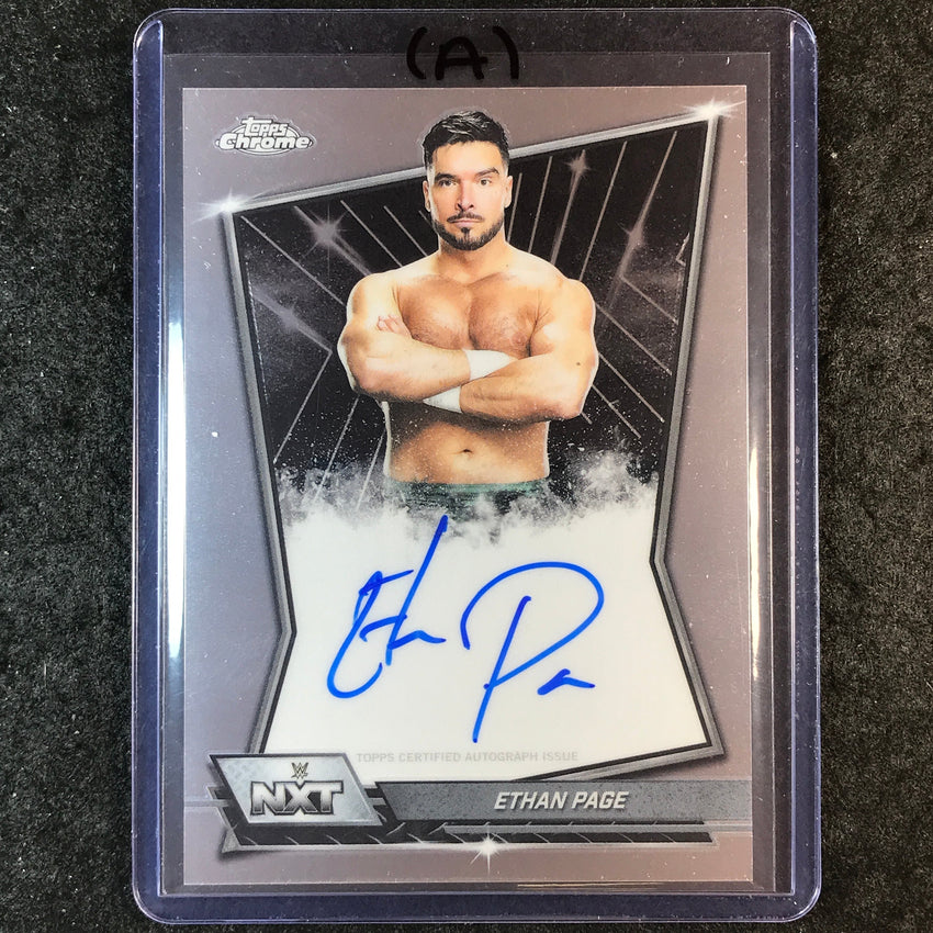2026 Topps Chrome WWE ETHAN PAGE NXT Autographs Base #NXT-ETH (A)