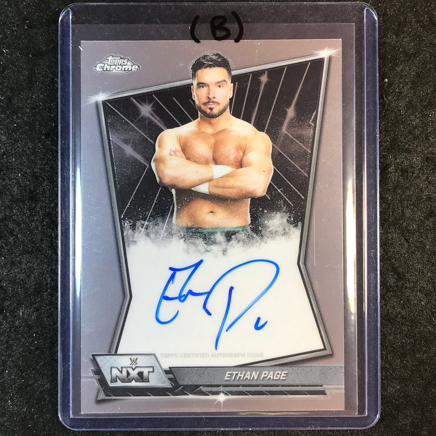 2026 Topps Chrome WWE ETHAN PAGE NXT Autographs Base #NXT-ETH (B)