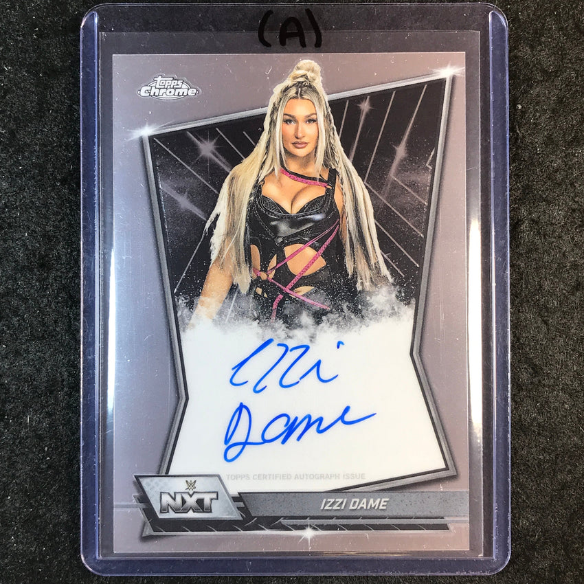 2026 Topps Chrome WWE IZZI DAME NXT Autographs Base #NXT-IZZ (A)