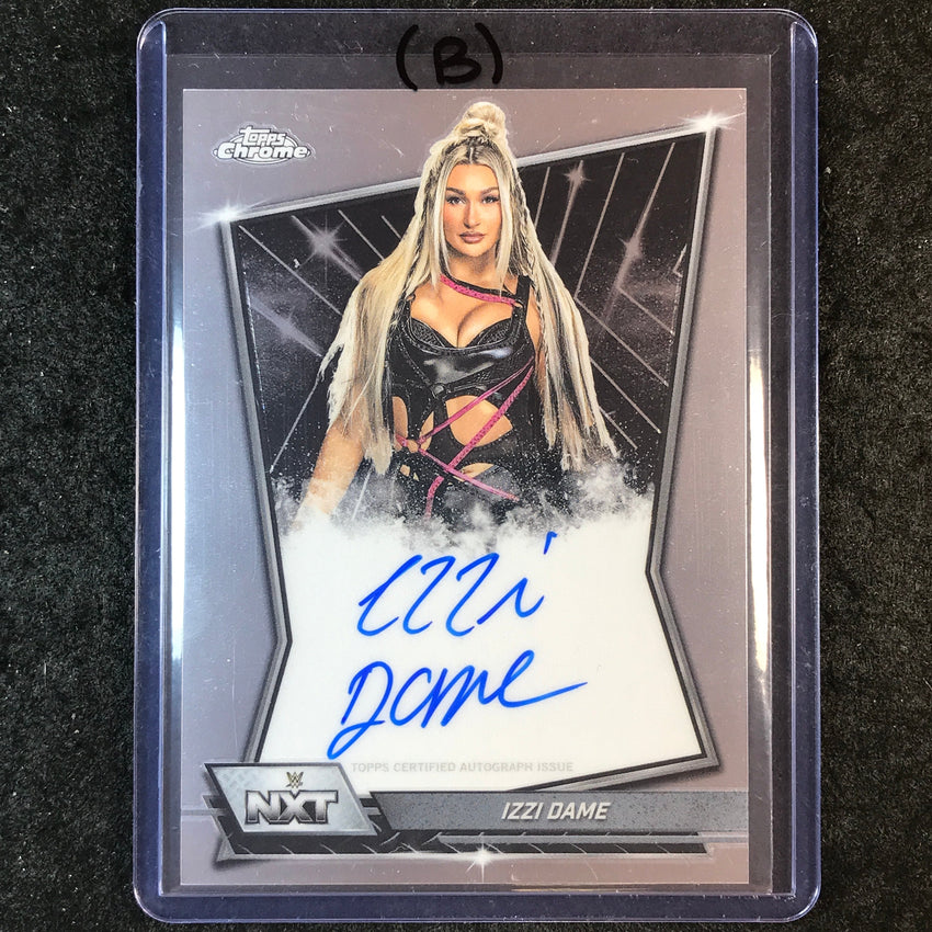 2026 Topps Chrome WWE IZZI DAME NXT Autographs Base #NXT-IZZ (B)