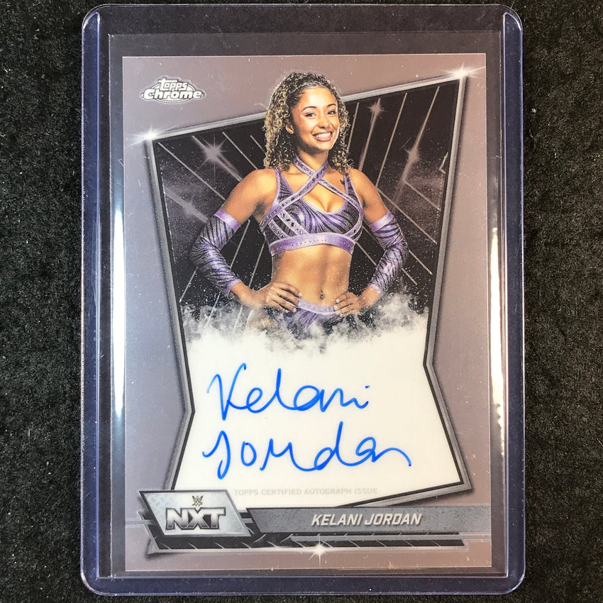 2026 Topps Chrome WWE KELANI JORDAN NXT Autographs Base #NXT-KEL