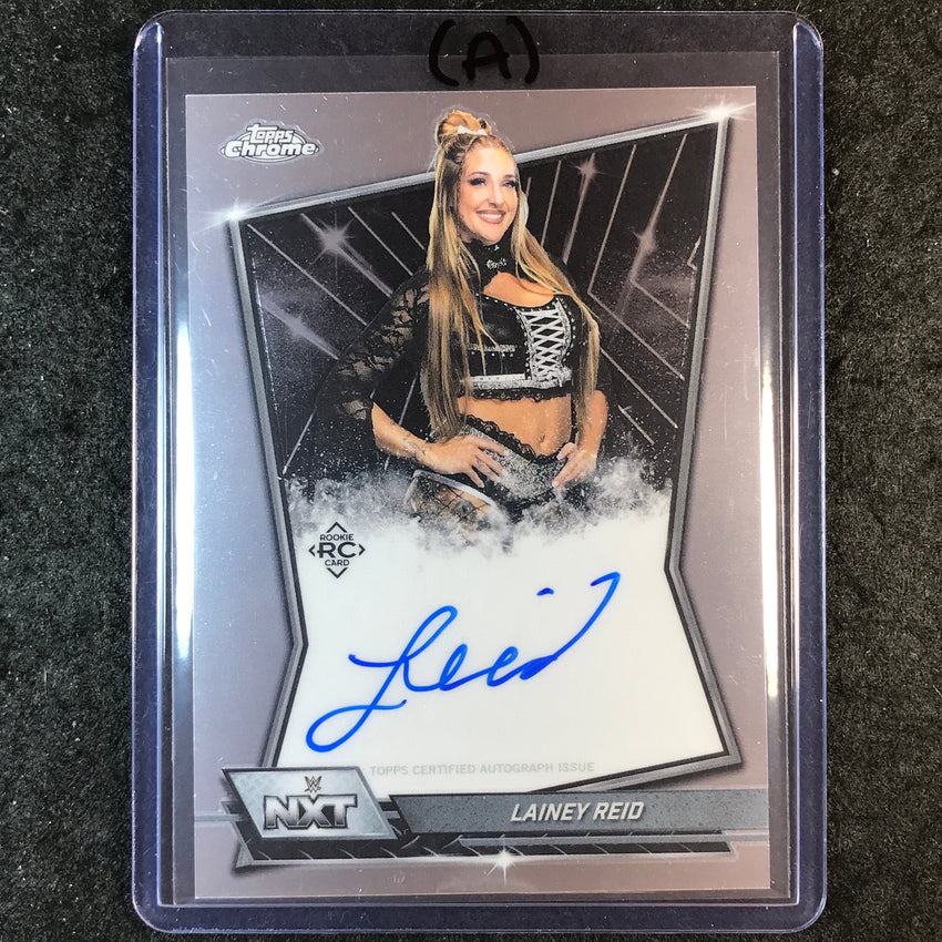 2026 Topps Chrome WWE LAINEY REID NXT Autographs Base #NXT-LAI (A)