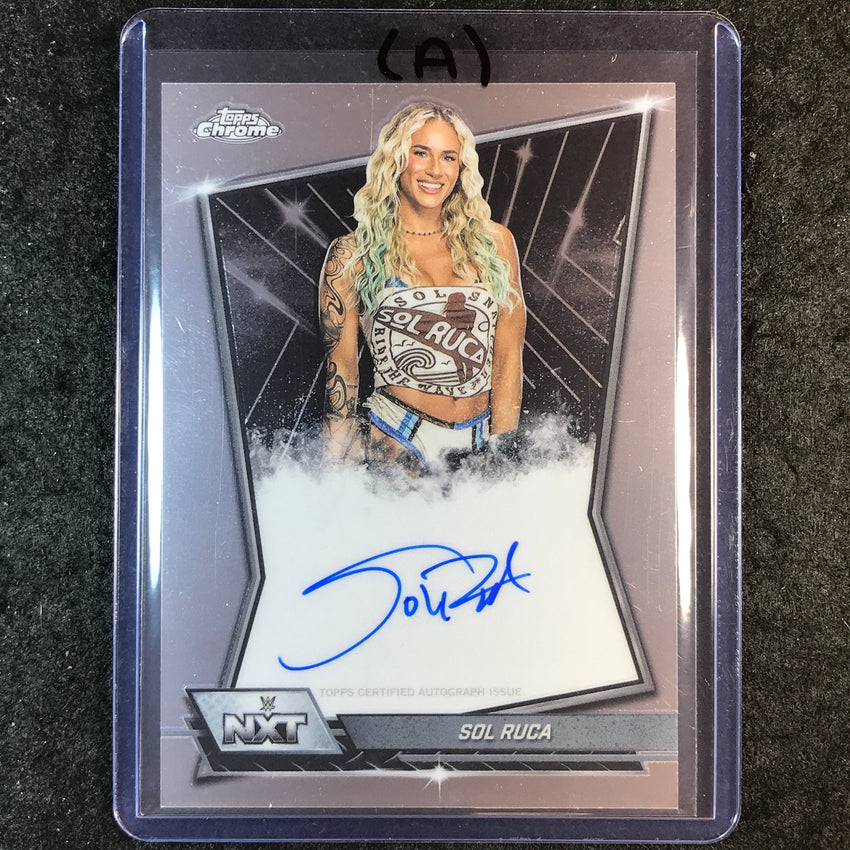 2026 Topps Chrome WWE SOL RUCA NXT Autographs Base #NXT-SOL (A)